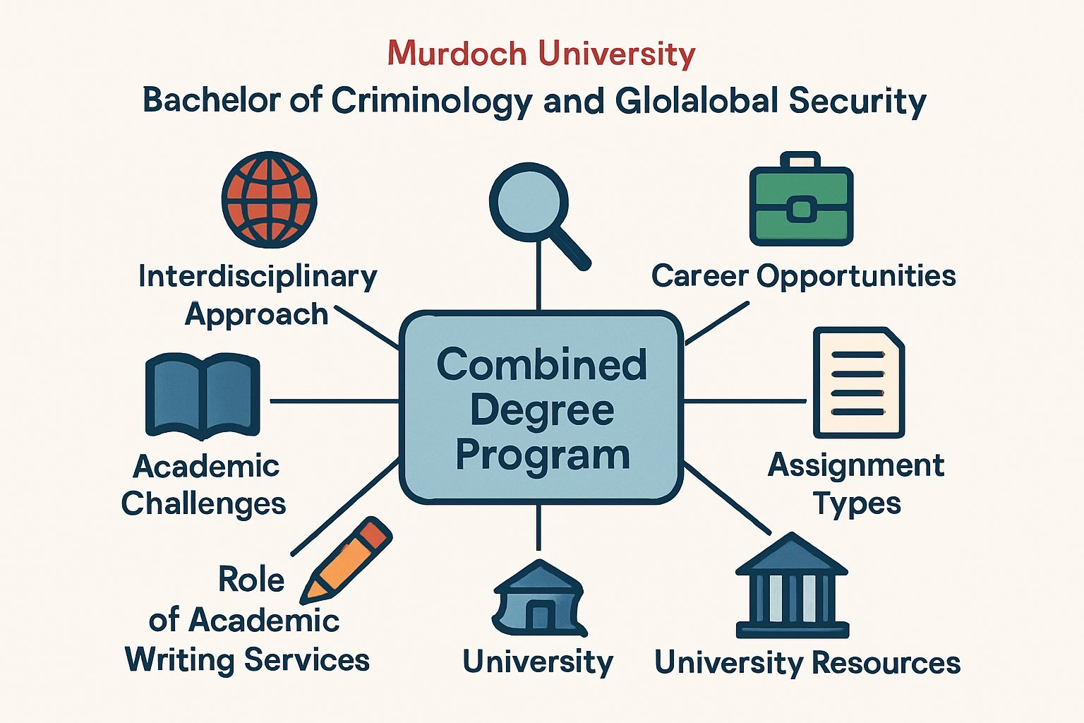 Bachelor of Criminology and Global Security Combined Degree Assignment Help at Murdoch University